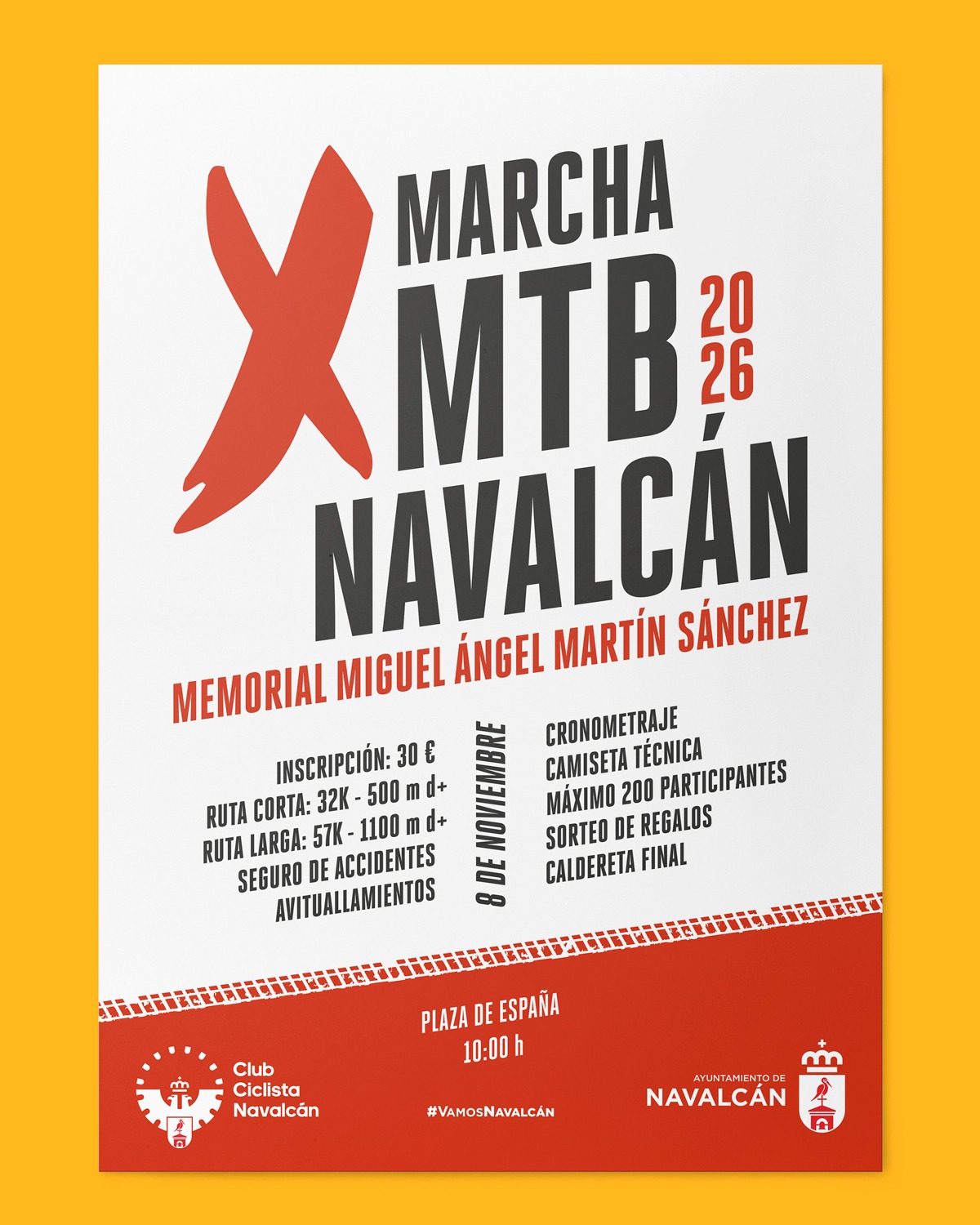 Navalcan se prepara para la Marcha MTB 2026, Memorial Miguel Ángel Martín Sánchez